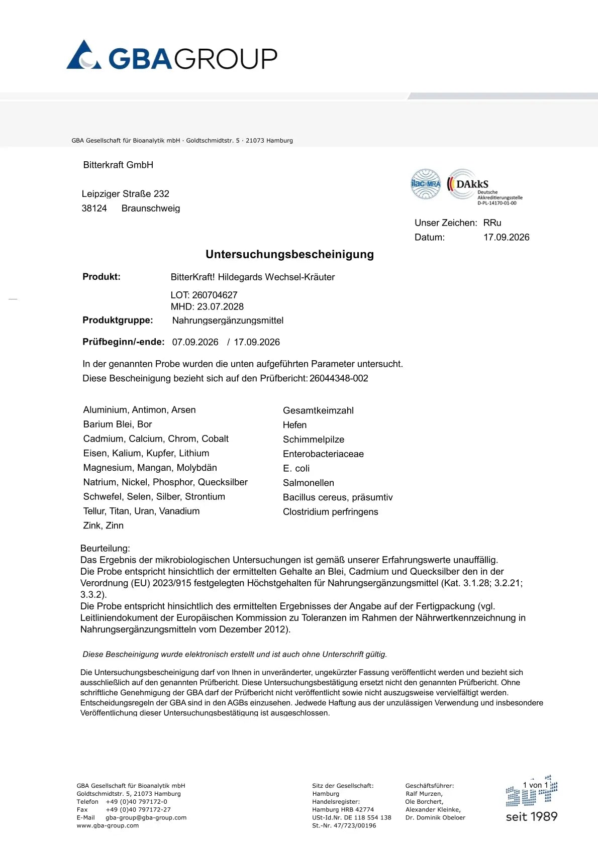 Pacchetto Menopausa