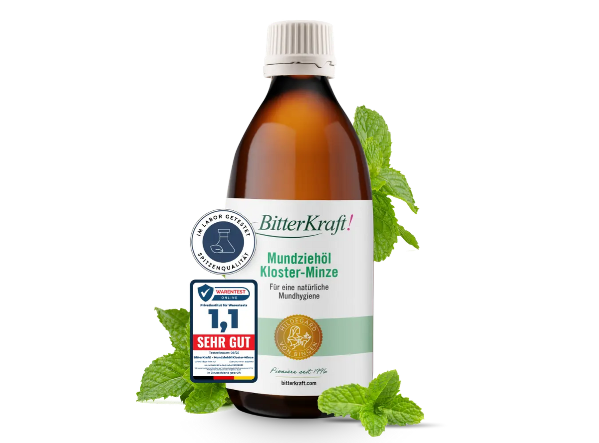 Olio da masticare alla menta del monastero