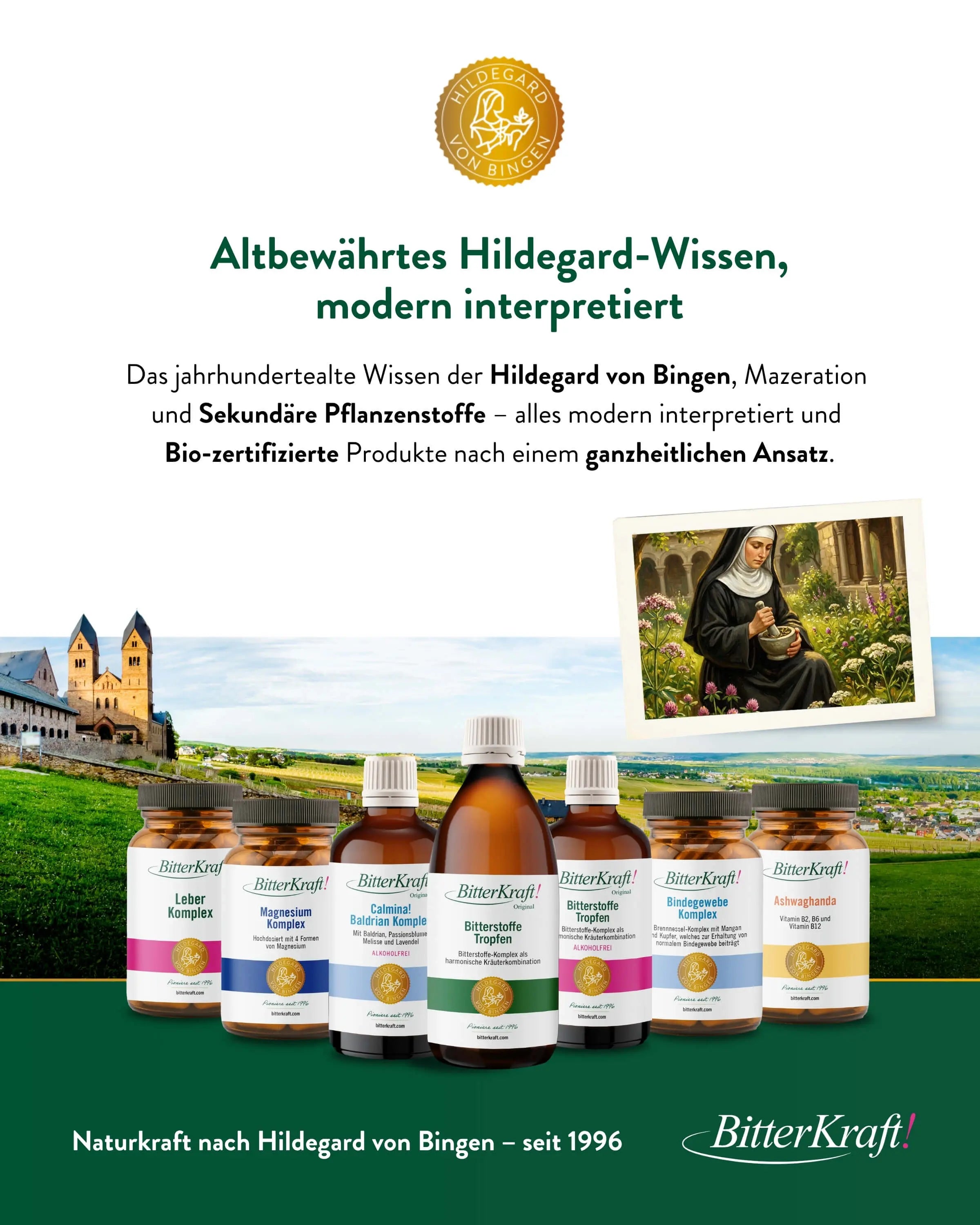 BitterKraft Verdauungs-Komplex – 3er-Sparpaket
