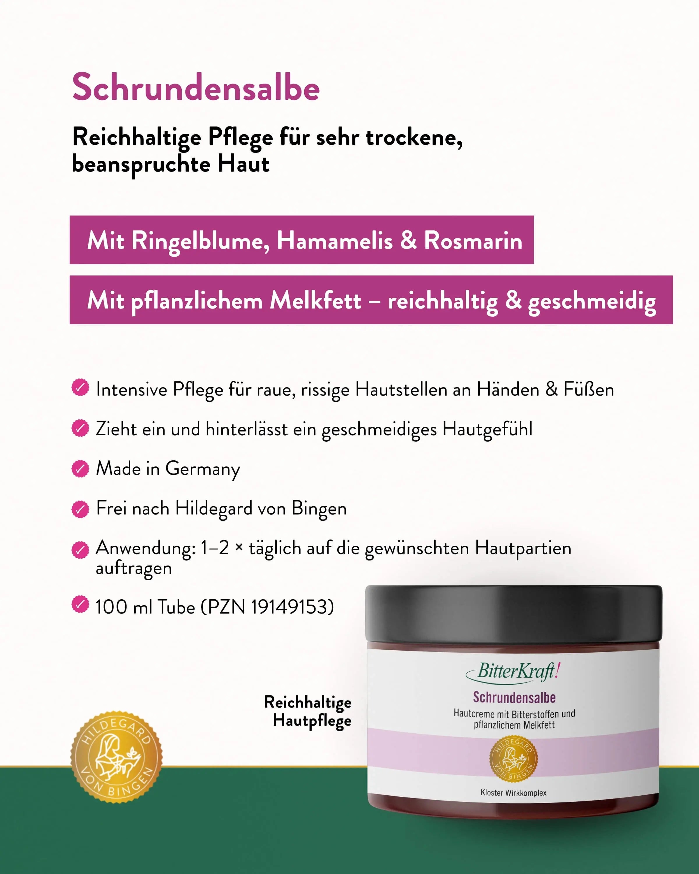 BitterKraft! Schrundensalbe
