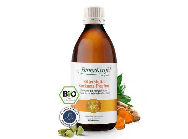 BitterKraft! Gocce di curcuma originali (BIO) 200 ml