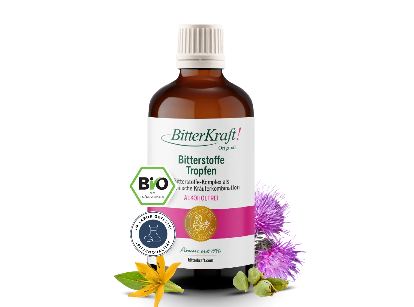 BitterKraft! Original Alkoholfrei (BIO) 100ml + Gratis Spray