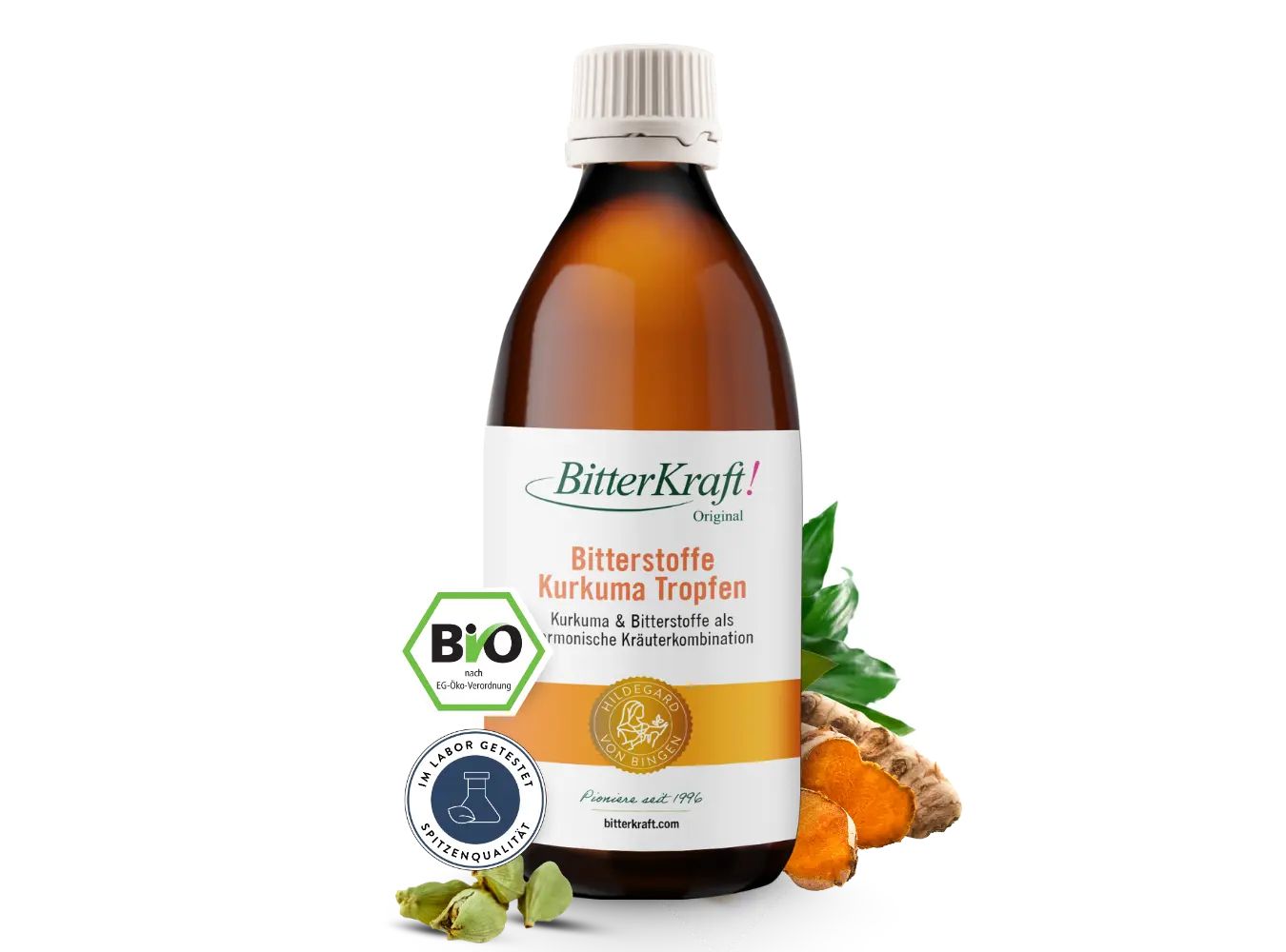 BitterKraft! Original Kurkuma Tropfen (BIO) 200ml