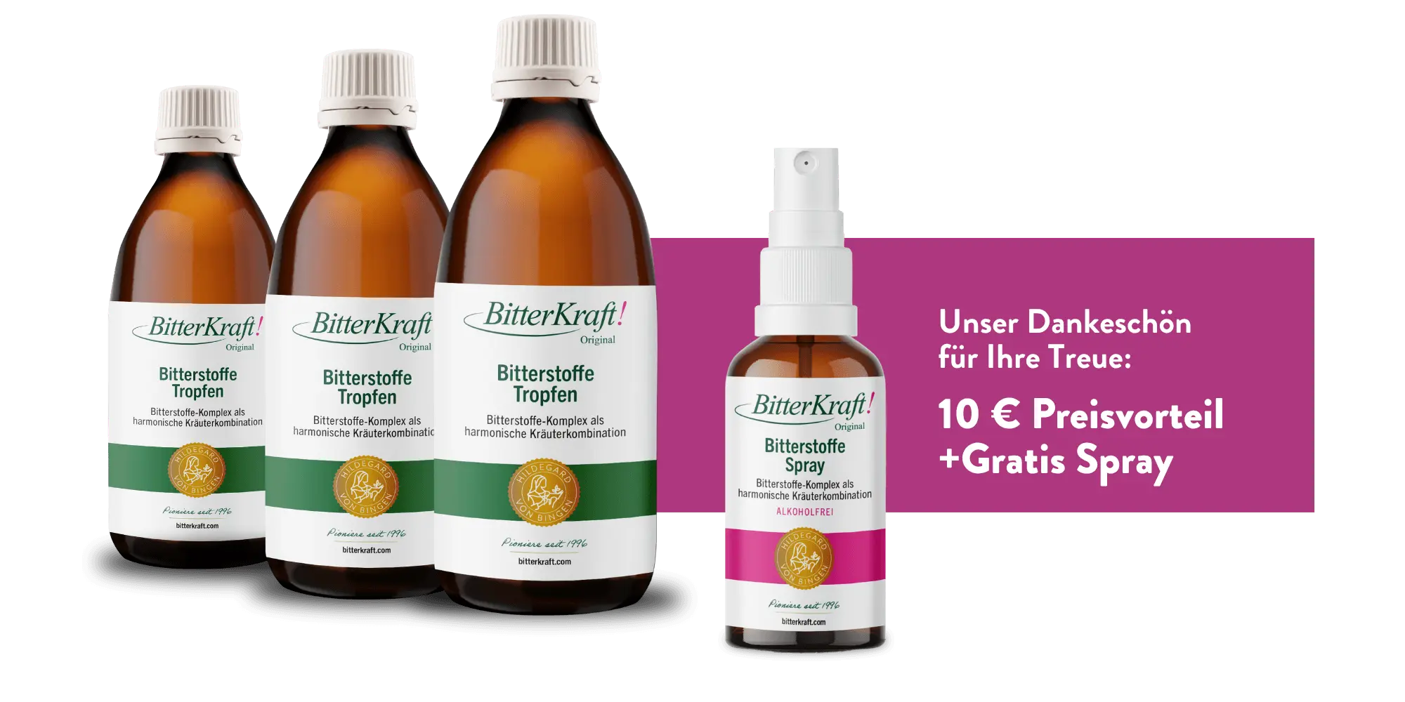 BitterKraft Original 200ml – 3er-Sparpaket