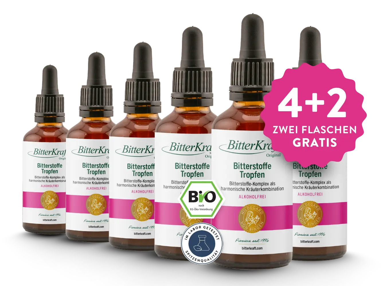 BitterKraft! Original Alkoholfrei 50ml Pipette (BIO)