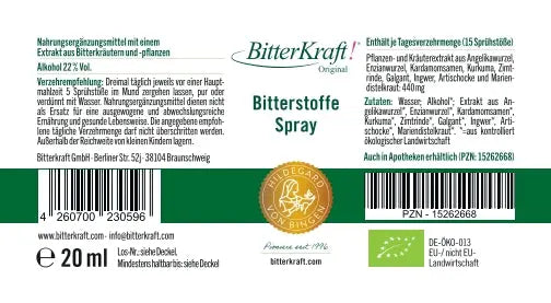 BitterKraft! Spray originale (BIO) 20 ml