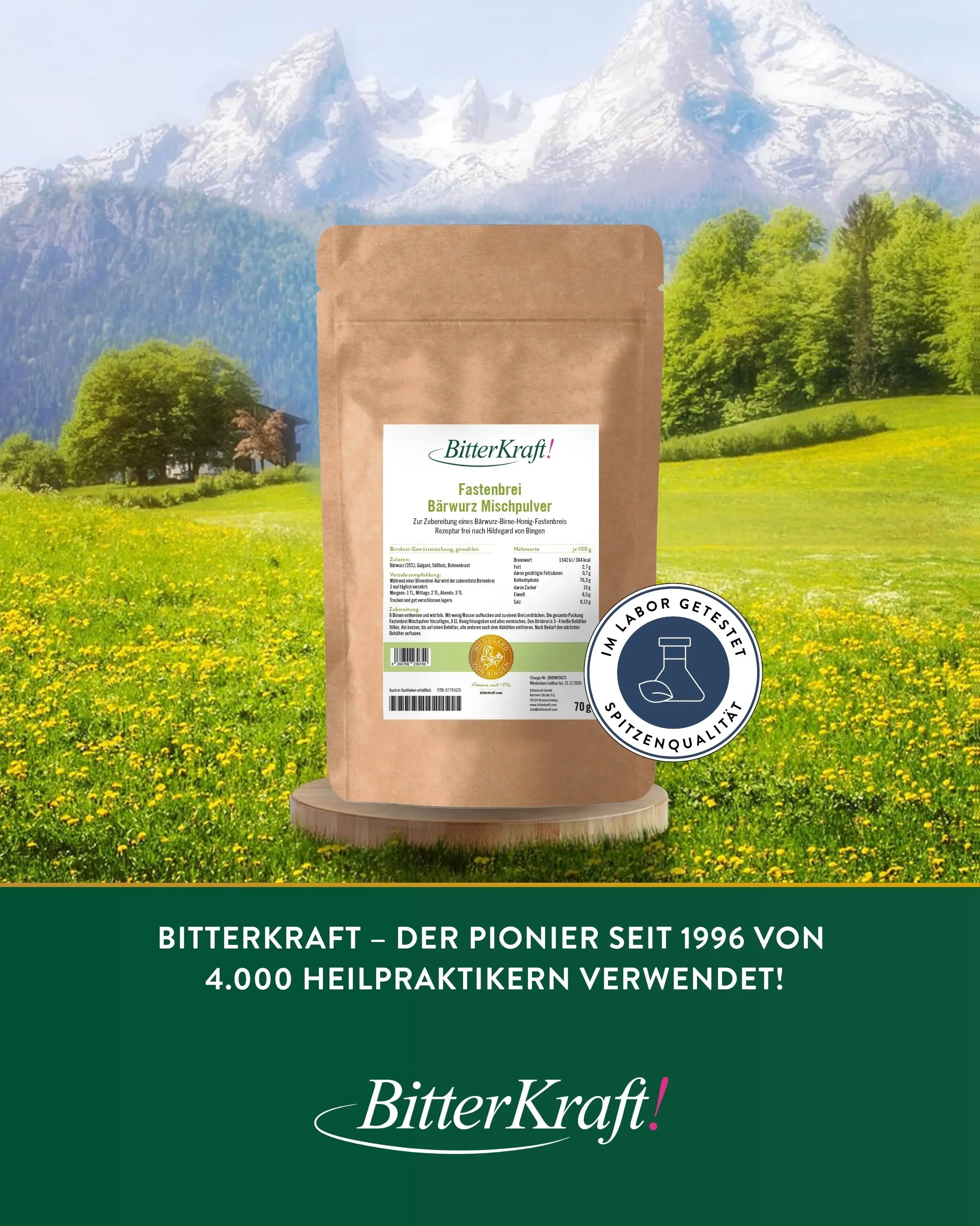 Bärwurz Birnenhonig Mischpulver