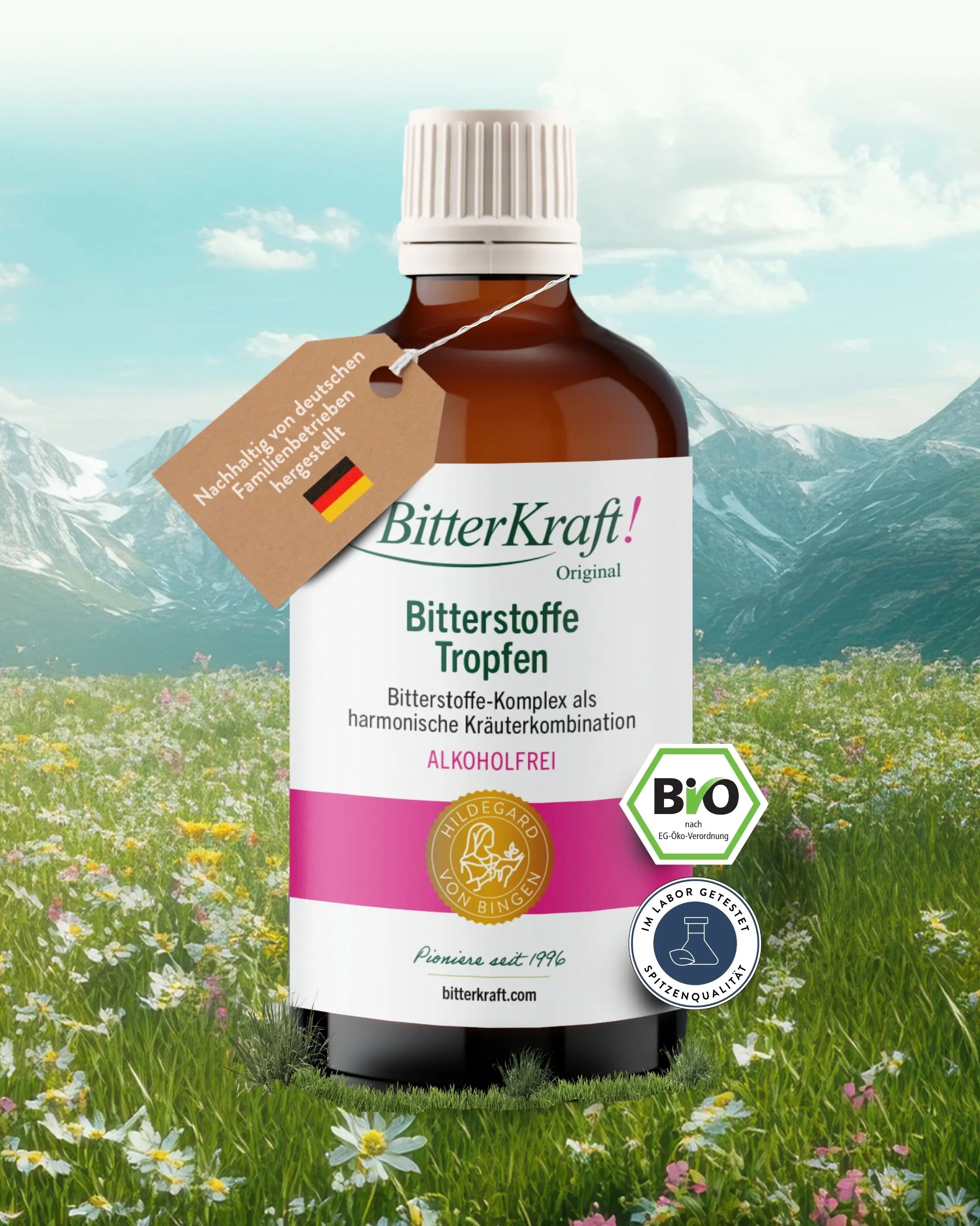BitterKraft! Original Alkoholfrei (BIO) 100ml + Gratis Spray