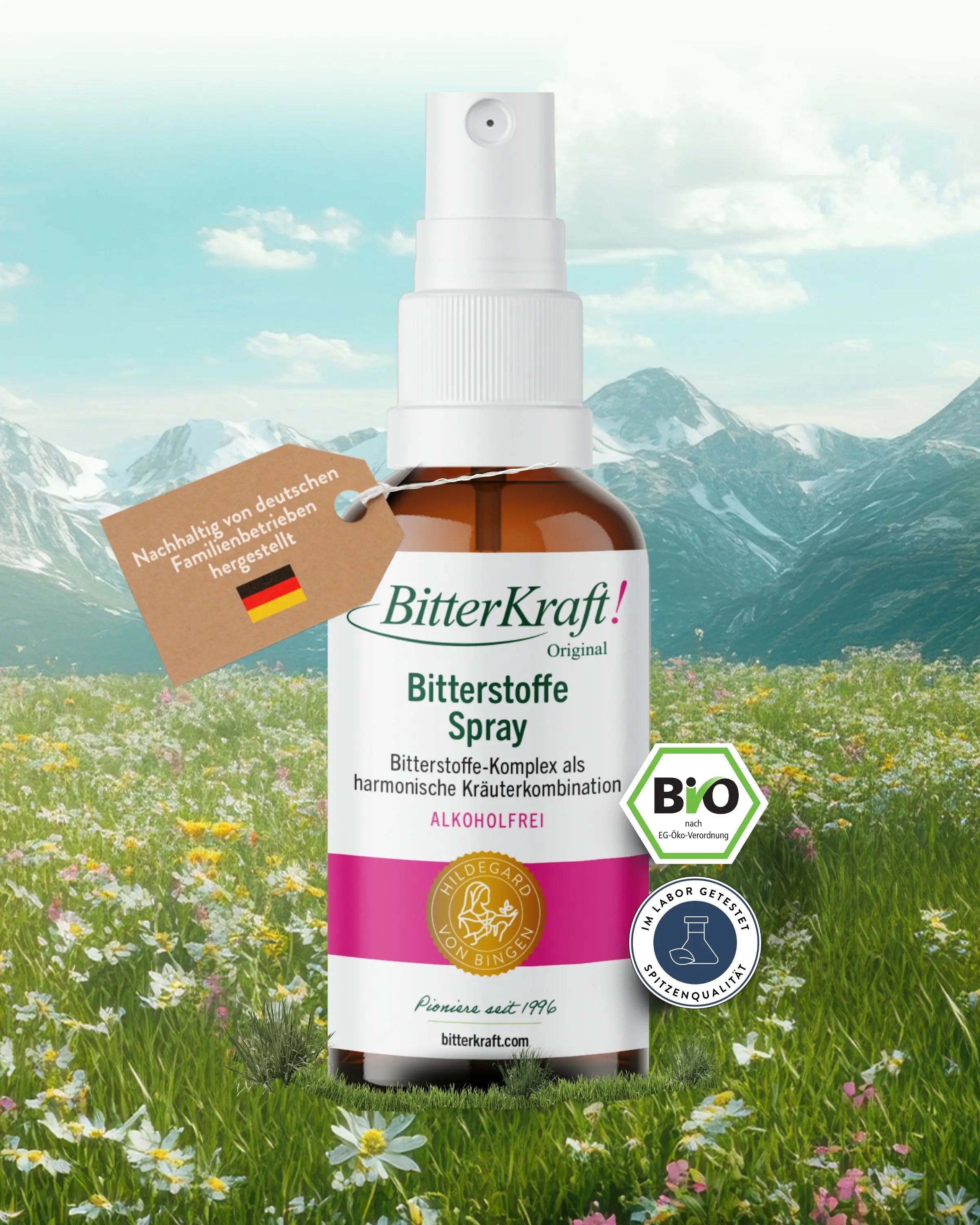 BitterKraft! Original Alkoholfrei (BIO) 100ml + Gratis Spray