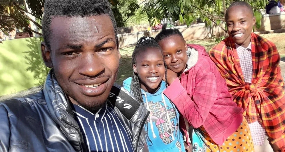 Adolescenti di un progetto finanziato a Nairobi